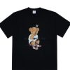 Clothing ADLV | Adlv Check Pants Bear Short Sleeve T-Shirt Tee