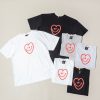 Clothing KICKSTAGE | Kickstage #Keep Smile Love Logo Tee [Ks104]