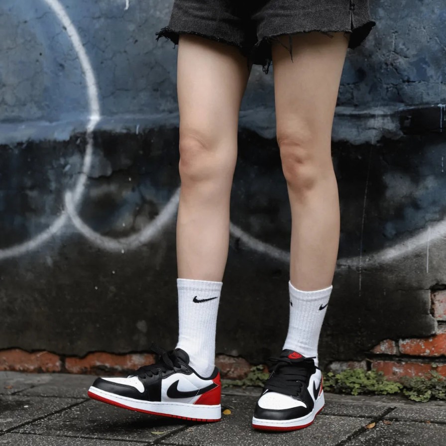 Footwear Nike | Nike Air Jordan 1 Low Og Black Toe (Women'S) [Cz0858-106] 3.5Y/22.5Cm /