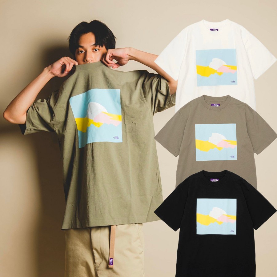 Clothing The North Face | The North Face Purple Label Yosemite Landscape Graphic Tee [Nt3155N]