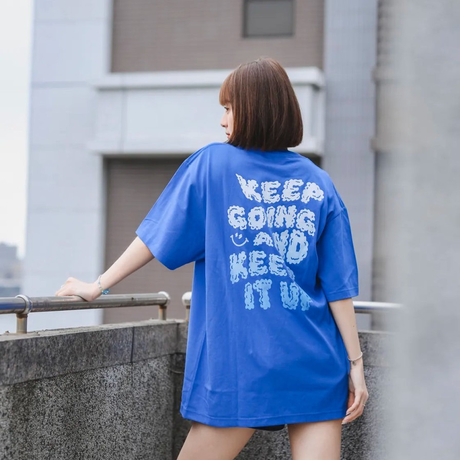 Clothing KICKSTAGE | Kickstage #Keep The Clouds Tee [Ks156]