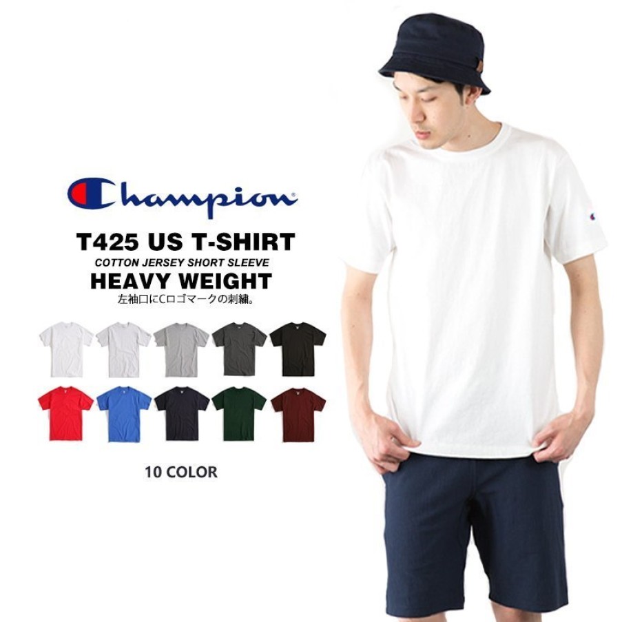 Clothing Champion | Champion Classic Logo Jersey T-Shirt Tee T425