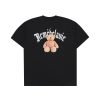 Clothing hyped. | Adlv Gold Chain Bear Doll Short Sleeve T-Shirt Black