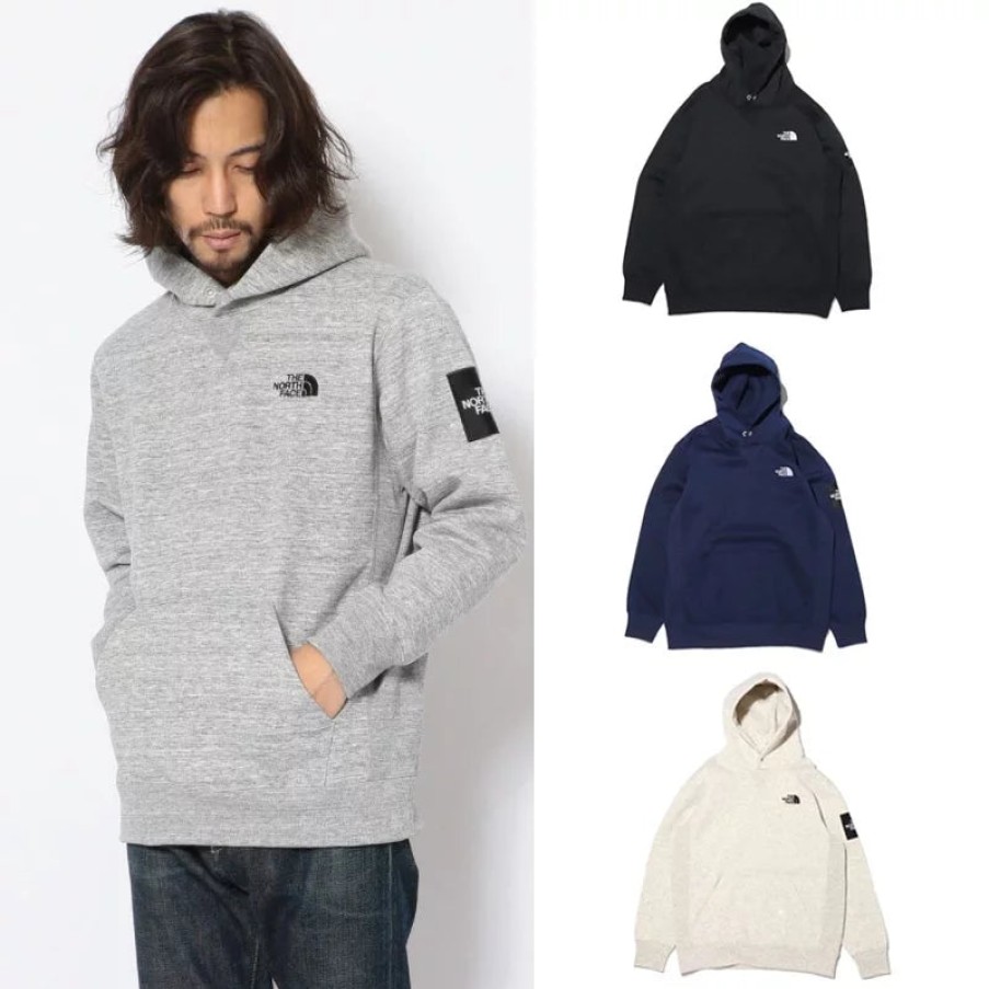 Clothing The North Face | The North Face Square Logo Hoodie (Japan) [Nt62039]