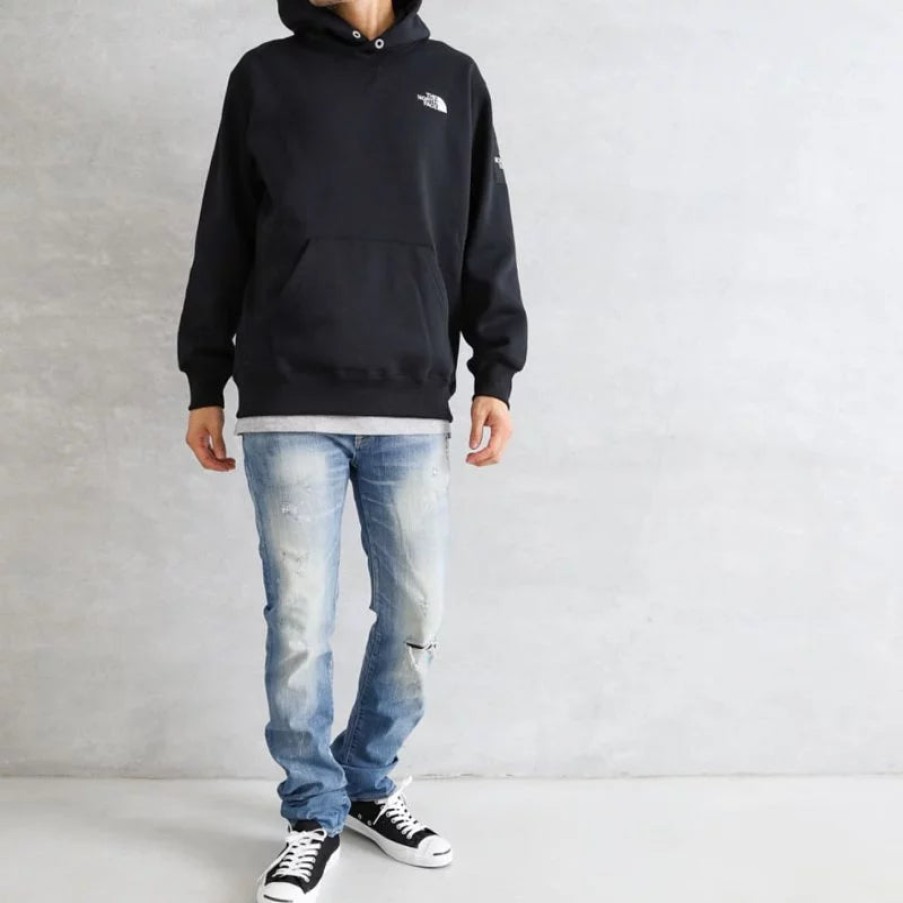 Clothing The North Face | The North Face Square Logo Hoodie (Japan) [Nt62039]