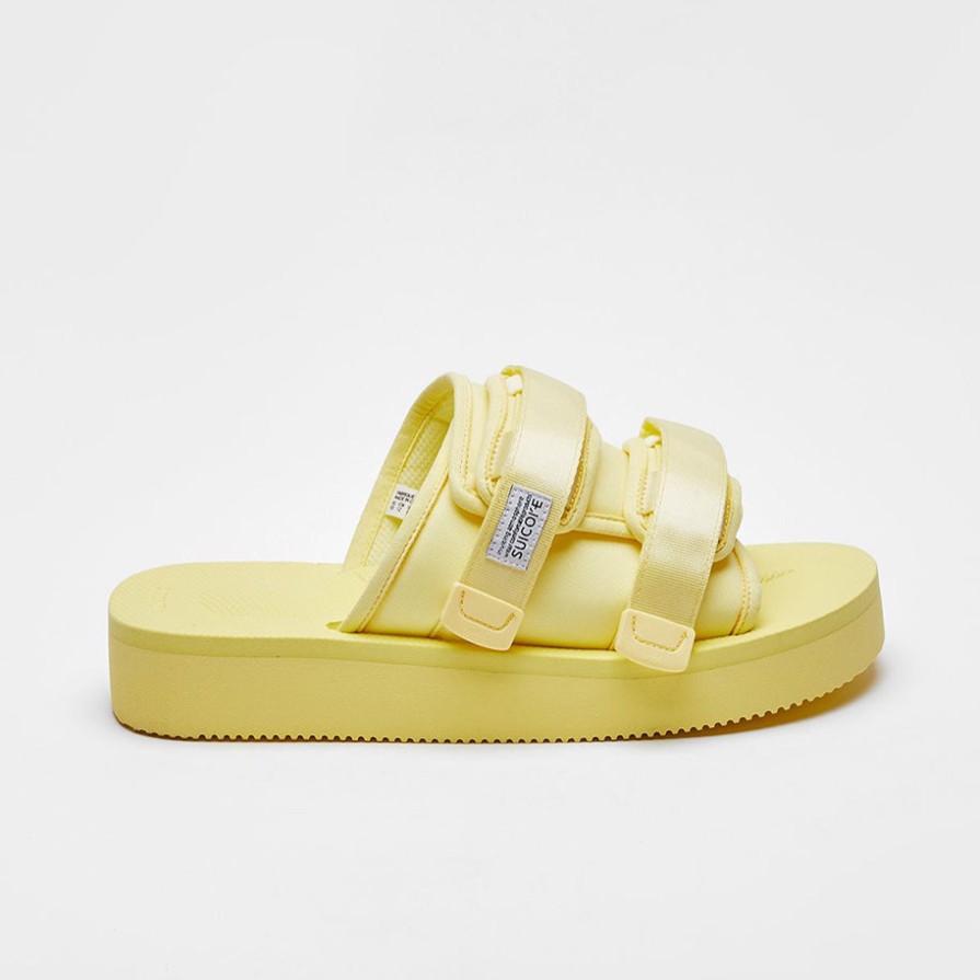 Footwear Suicoke | Suicoke Moto-Po [Sk23056Polm] Lemon Yellow