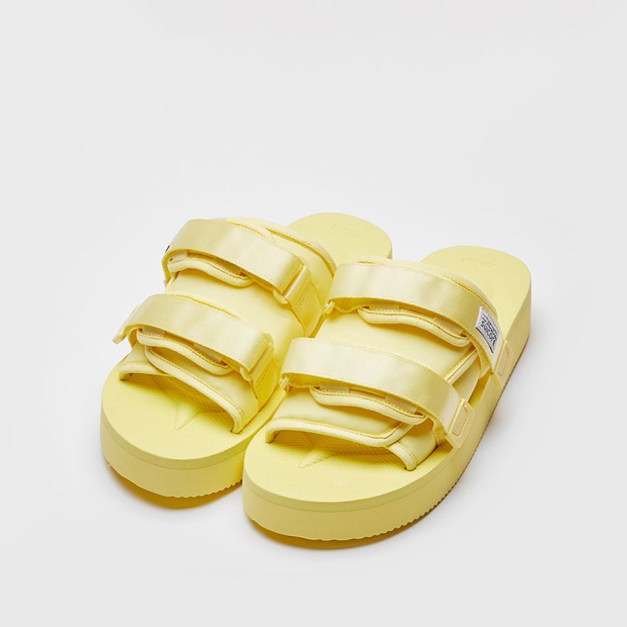 Footwear Suicoke | Suicoke Moto-Po [Sk23056Polm] Lemon Yellow