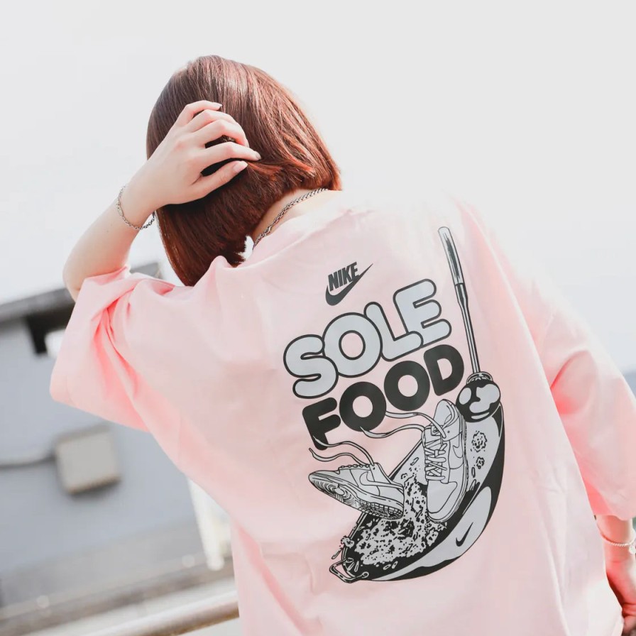 Clothing Nike | Nike Nsw Sole Food Oversize Tee [Fb9808-686] Pink