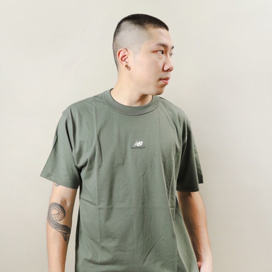 Clothing New Balance | New Balance Athletics Remastered Graphic Cotton Jersey [Amt31504Don] [Amt31504Tob]