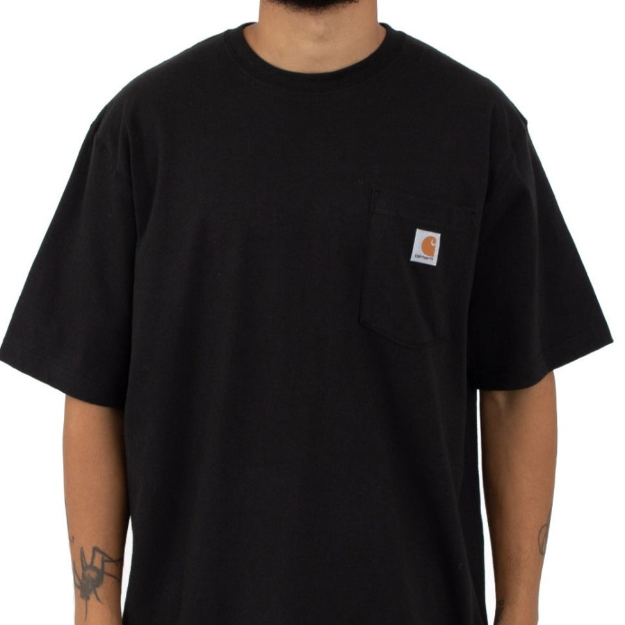 Clothing Carhartt | Carhartt Work-Wear Pocket T-Shirt Tee K87 (Usa)