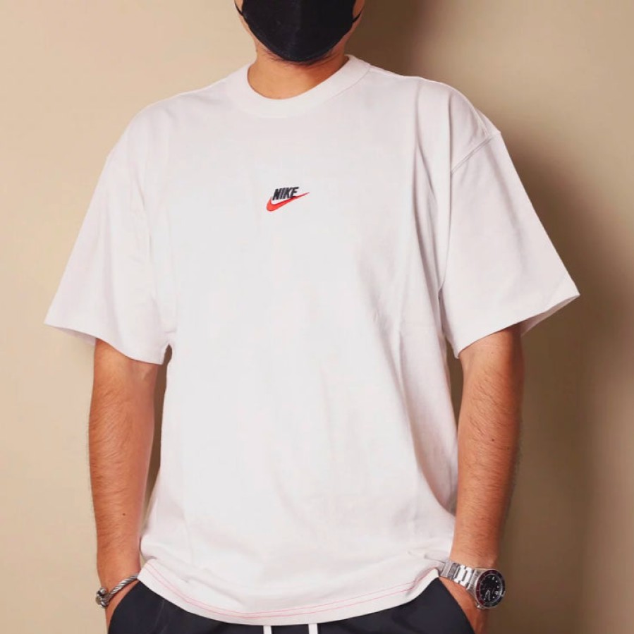 Clothing Nike | Nike Nsw Small Embroidered Logo Swoosh Tee [Db3194]