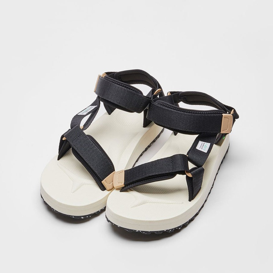 Footwear Suicoke | Suicoke Depa-2Cab-Eco [Sk230222Cecbi] Black & Ivory