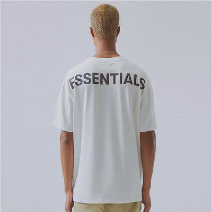 Clothing Fear Of God | Fear Of God Fog Basic Essential T-Shirt Tee (Reflective)