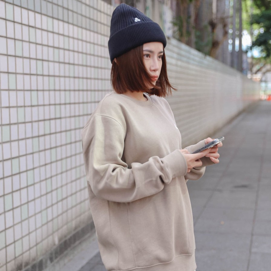 Clothing Nike | Nike Nsw Club Crew Bb Sweatshirt [Bv2663-247] Milk Tea