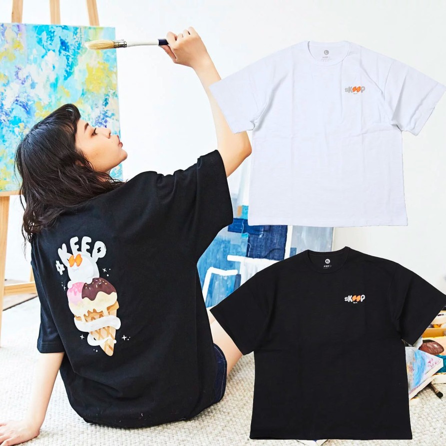 Clothing KICKSTAGE | Kickstage #Keep Ice Cream Tee [Ks133]