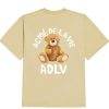 Clothing ADLV | Adlv Teddy Bear T-Shirt Tee Beige (Directly From Korea)