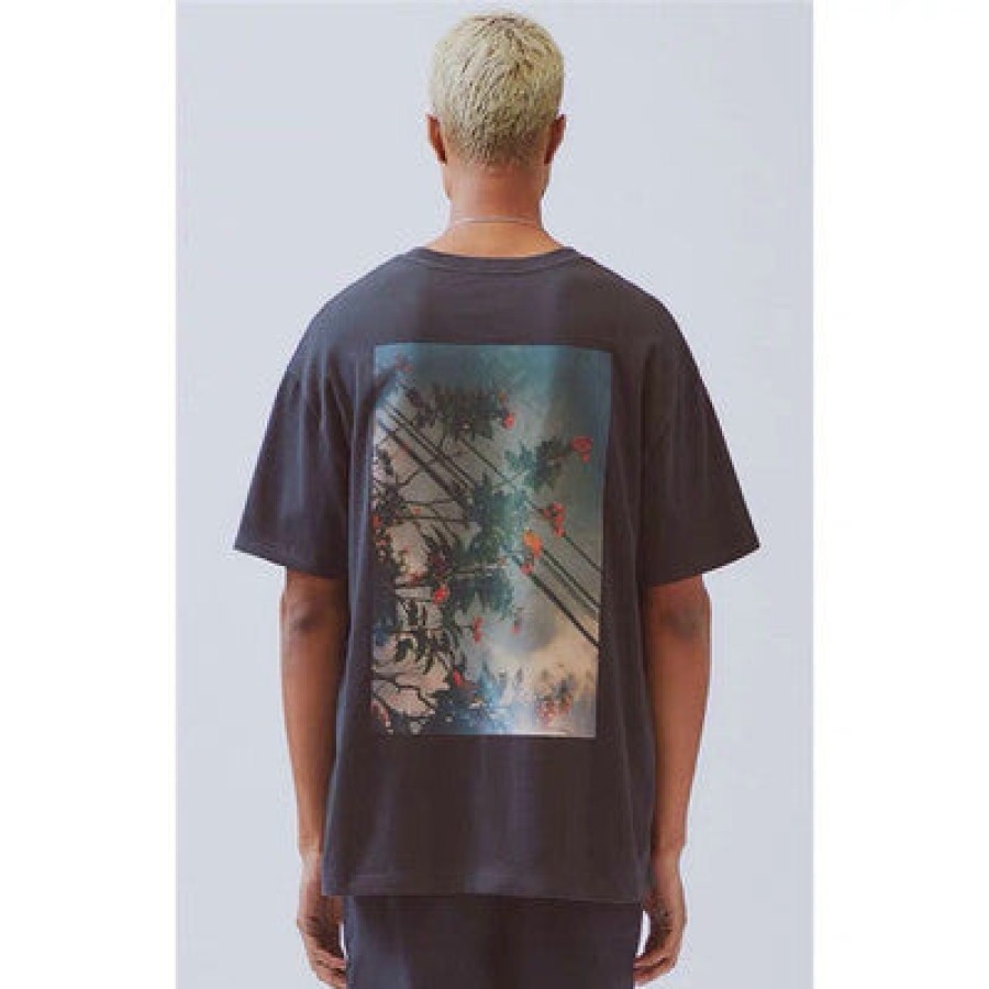 Clothing Fear Of God | Fear Of God Essentials Fog Floral Tee T-Shirt