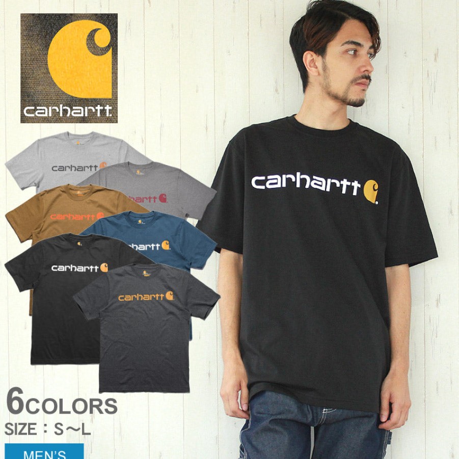 Clothing Carhartt | Carhartt Short-Sleeve Logo T-Shirt Tee K195